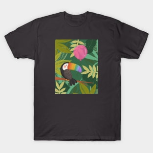 rainbow  Toucan T-Shirt